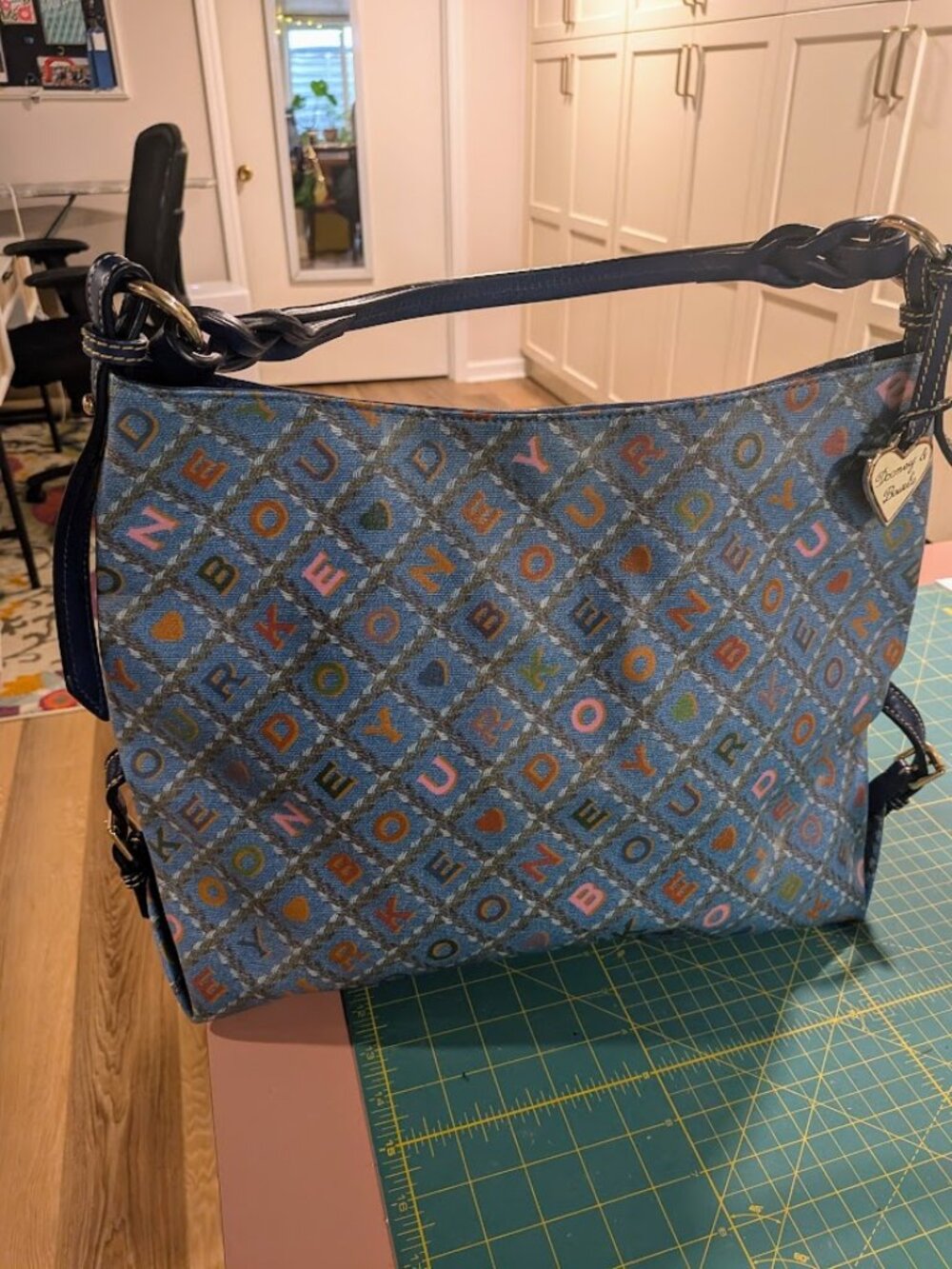 Dooney & Bourke Spell Out Hobo Bag